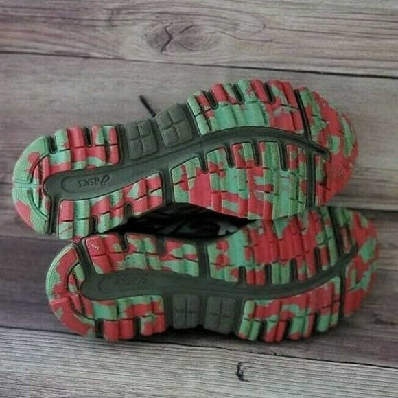 Asics Womens Sneakers Size 7.5 Gel-Scam 3 Purple Black - Picture 4 of 5